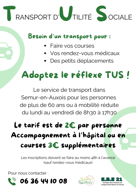 TUS : Transport d'Utilité Social